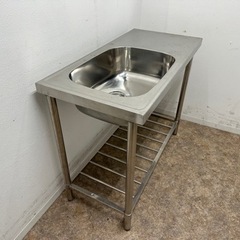 業務用 ステンレス 1槽シンク流し台 厨房 飲食店