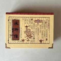 中国語のトランプ水滸伝2セット108枚すべてに異なる絵と中国語の...