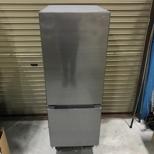 展示品 日立 HITACHI RL-154SA ノンフロン冷凍冷蔵庫 2ドア 154L 2023年製 シルバー 右開き