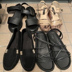 【5足セット】 ブーツ サンダル 靴 まとめ売り  ファッション...