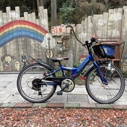 【4192】子供車　ブリヂストン　22インチ　7,200円（防犯・税込）