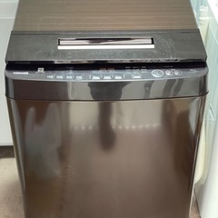 送料・設置込み　洗濯機　10kg TOSHIBA 2019年
