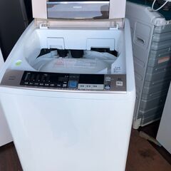 日立 HITACHI BW-D8TV [ビートウォッシュ たて型洗濯乾燥機（8.0kg） 自動お掃除搭載 プラチナホワイト]