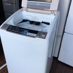 日立 HITACHI BW-D8SV N [ビートウォッシュ たて型洗濯乾燥機（8.0kg） 自動お掃除搭載 シャンパン]
