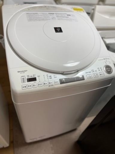 送料・設置込み　洗濯乾燥機　8kg/4.5kg SHARP 2022年