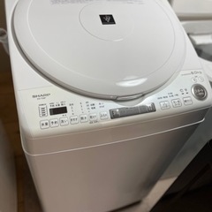 送料・設置込み　洗濯乾燥機　8kg/4.5kg SHARP 2022年