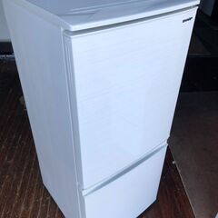 2019年式 シャープ SHARP SJ-D14F-W [冷蔵庫 （137L・つけかえどっちも 