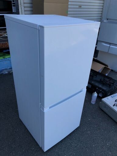 福岡市内配送設置無料 2022年式 冷蔵庫 ホワイト JR-NF121A [2ドア /右