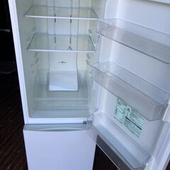 GR-M17BS-W 冷蔵庫 BSシリーズ シェルホワイト [右開きタイプ /2ドア /171L]