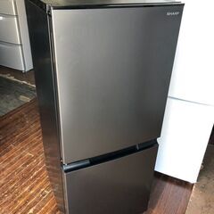 美品 2023年式 冷蔵庫 グレー系 SJ-D15J-H [幅49.5cm /152L /2
