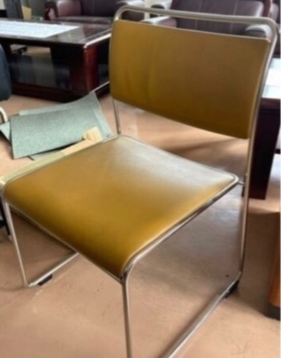 家具 椅子　21脚　オフィスチェア　パイプ椅子