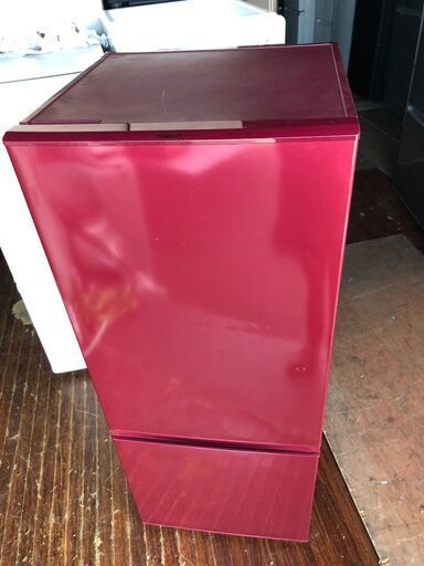北九州市内配送無料店AQR-18H-R 冷蔵庫 ルージュ [2ドア /右開きタイプ /184L] 2018年
