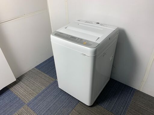 (230808)　パナソニック　全自動電気洗濯機　5kg　NA-F50B11　2018年製