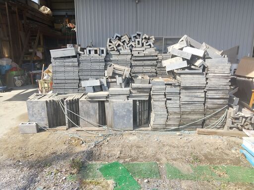中古品】NSP基礎鋼製型枠　H600タイプ　現状品