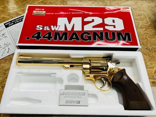 コクサイ S\u0026W M29 44MAGNUM 24K モデルガン