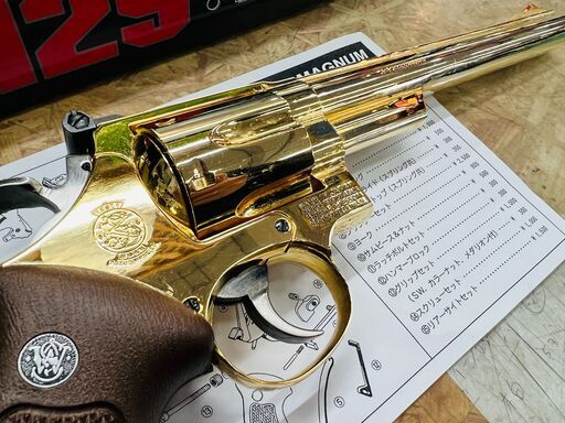 コクサイ S\u0026W M29 44MAGNUM 24K モデルガン