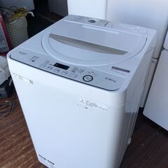 2020年式　ES-GE4D-C 全自動洗濯機 ベージュ系 [洗濯4.5kg /乾燥機能無 /上開き