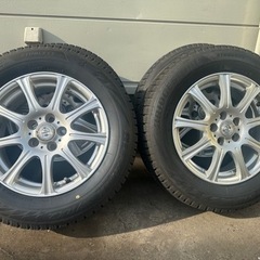 【バリ山タイヤ、ホイール4本セット】 BRIDGESTONE V...