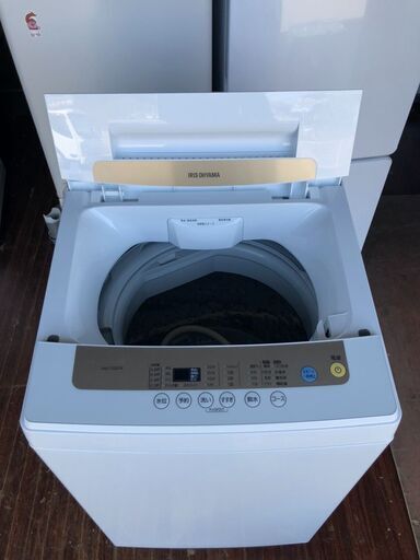 美品 中古★アイリスオーヤマ 5kg 洗濯機【IAW-T502EN】 アイリスオーヤマ 全自動洗濯機 5kg IAW-T502EN 2021年製 25-535【中古