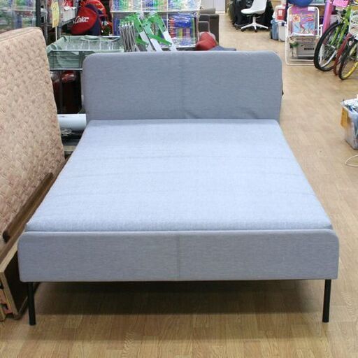 イケア セミダブルベッド スラットゥム オーゴートネス 幅124×長さ205