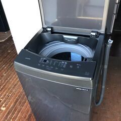 北九州市内配送無料店2022年式　8kg 全自動洗濯機 アッシュナンバー IAW-T806HA [洗濯8.0kg /簡易乾燥(送風機能) /上開き]