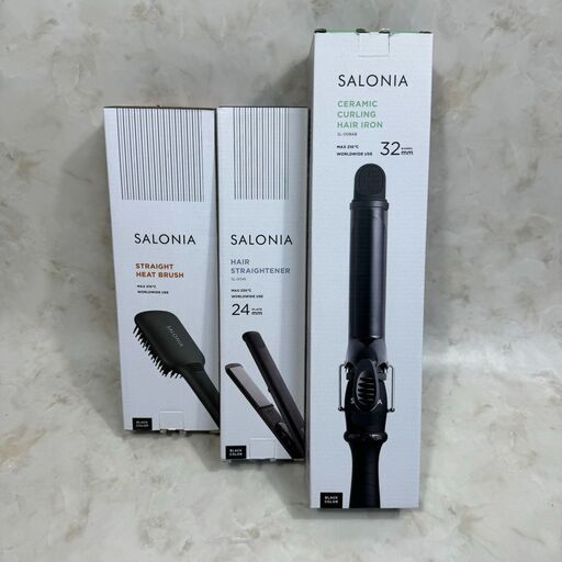 A5088　サロニア SALONIAヘアーセット まとめ売り アイロン 美容家電