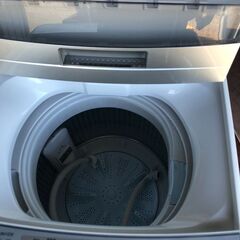 北九州市内配送可能2018年式　AQUA アクア AQW-S45H（W） [簡易乾燥機能付き洗濯機 4.5kg ホワイト