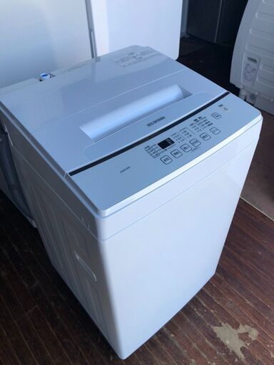北九州市内配送無料 保証付き 2020年 全自動洗濯機 ホワイト KAW-60A