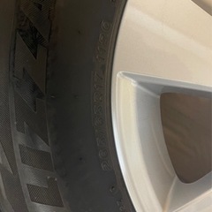 アルミ付き 4本セット スタッドレスタイヤ プラド ハイエース 車のパーツ タイヤ、ホイール