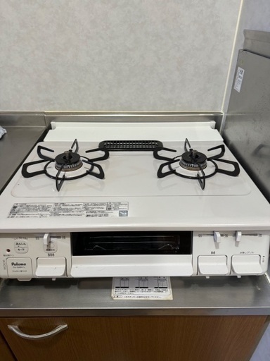 受け渡し決定 パロマ ガステーブル 都市ガス ホワイト