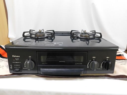 売約済！【恵庭】パロマ　ガスコンロ　ガステーブル　IC-N36BS　2018年製　LPガス　つまみ式　中古品　PayPay支払いOK！