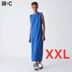 【UNIQLO】クレープジャージーワンピース