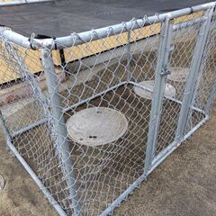 【中古】ペット用屋外用サークル