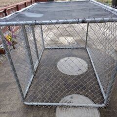 【中古】ペット用屋外用サークル