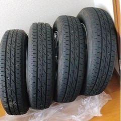 夏タイヤ ホイールセット 145/80R13 75S