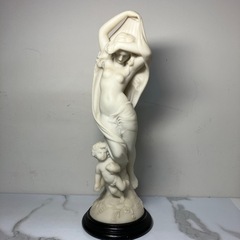ロ2403-879 西洋彫刻 ヴィーナス 天使 石像 キズ・汚れ...