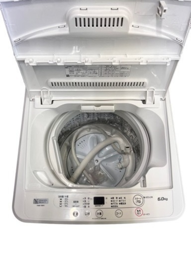NO.1299【2023年製】 YAMADA 全自動洗濯機 6kg YWM-T60H1