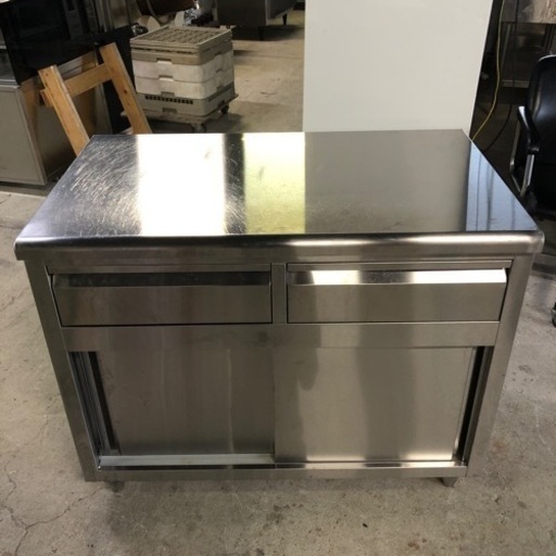 美品 業務用 調理台 作業台 1000×600×800mm 日本製