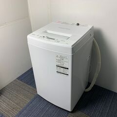 (240328)【50％値下げ】　東芝　電気洗濯機　4.5kg　...