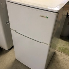 ［美品］2017年製　YAMADA ノンフロン冷凍冷蔵庫90L