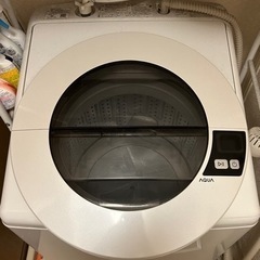 【5月9日取引】AQUA洗濯機（2017年式）