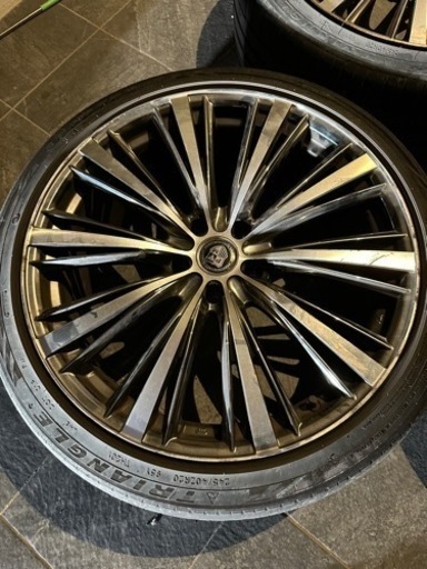 PERFORMANCE WHEELS20イン114.3 8.5J +35 4本
