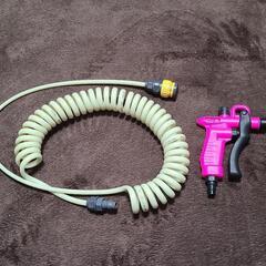 更に値下げしました❗ 美品 アストロプロダクツ 6Lサイレントエアコンプレッサー AP040923 超軽量カールエアーホース・エアーダスターセット