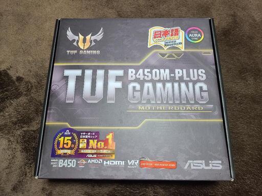 ASUS TUF B450M-PLUS GAMING AM4 MicroATX マザーボード　ソケットAM4