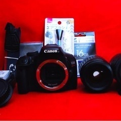 【全国配送可能❗️】 ✨女性でも楽々✨Canon EOS Kiss X4 ダブルレンズ　スマホ転送可