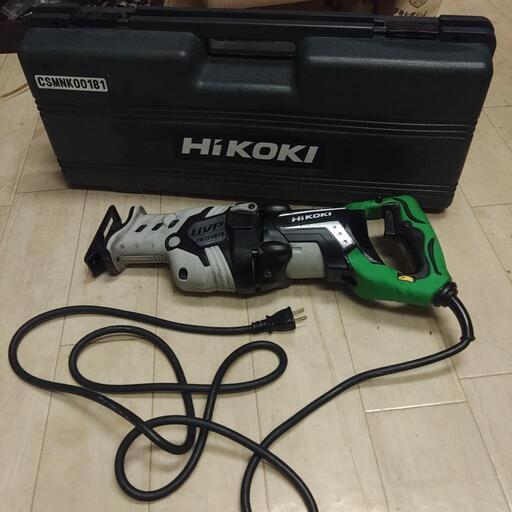 【決まりました】複数台有り　まとめて購入値下げ有り　電動工具　ハイコーキ　HiKOKI　セーバソー　CR13VBY2型中古品