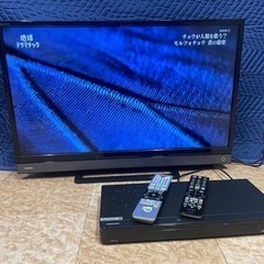 液晶テレビ東芝2019年製レコーダーセット