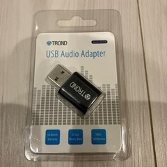【未使用】TROND USB オーディオ 変換アダプタ 外付け ...
