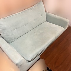 【お取引中】家具 ソファ 1人〜2人用ソファ