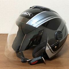 ZACK ZR-11ジェットヘルメット　SPEEDPITチタンシ...